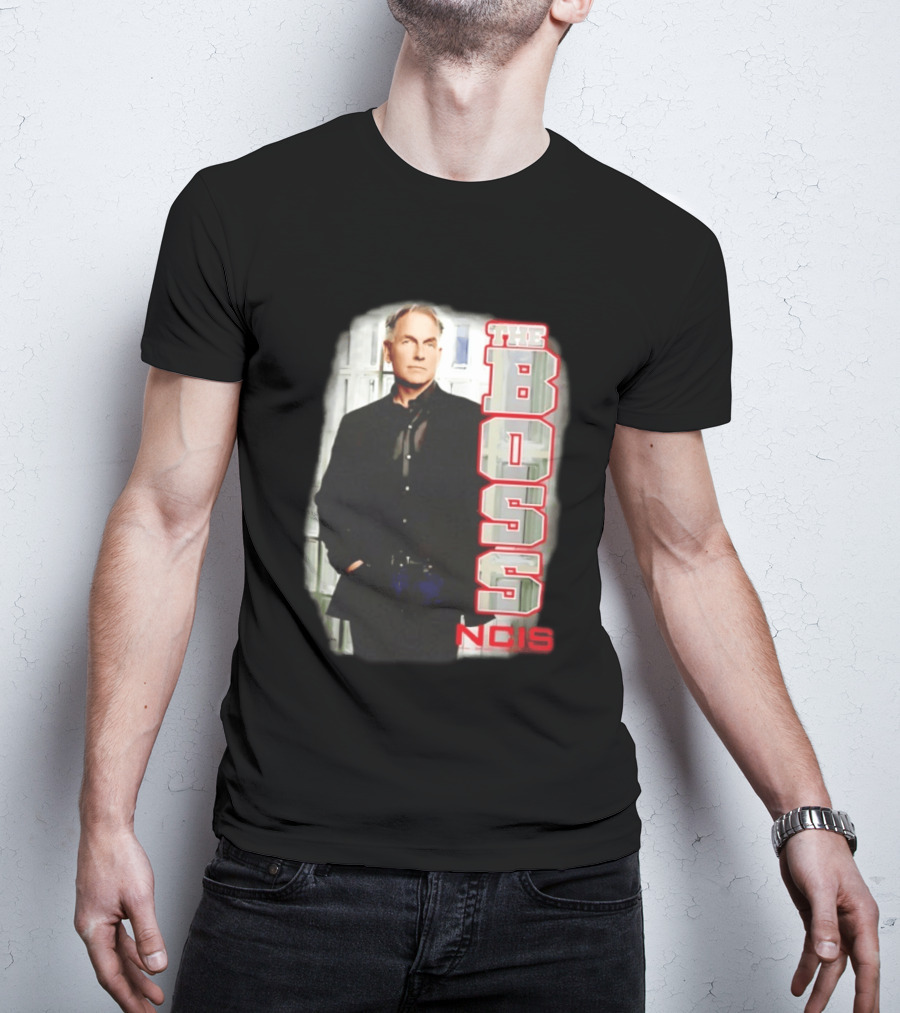 Mark Harmon The Boss NCIS Leroy Jethro Gibbs T-Shirt