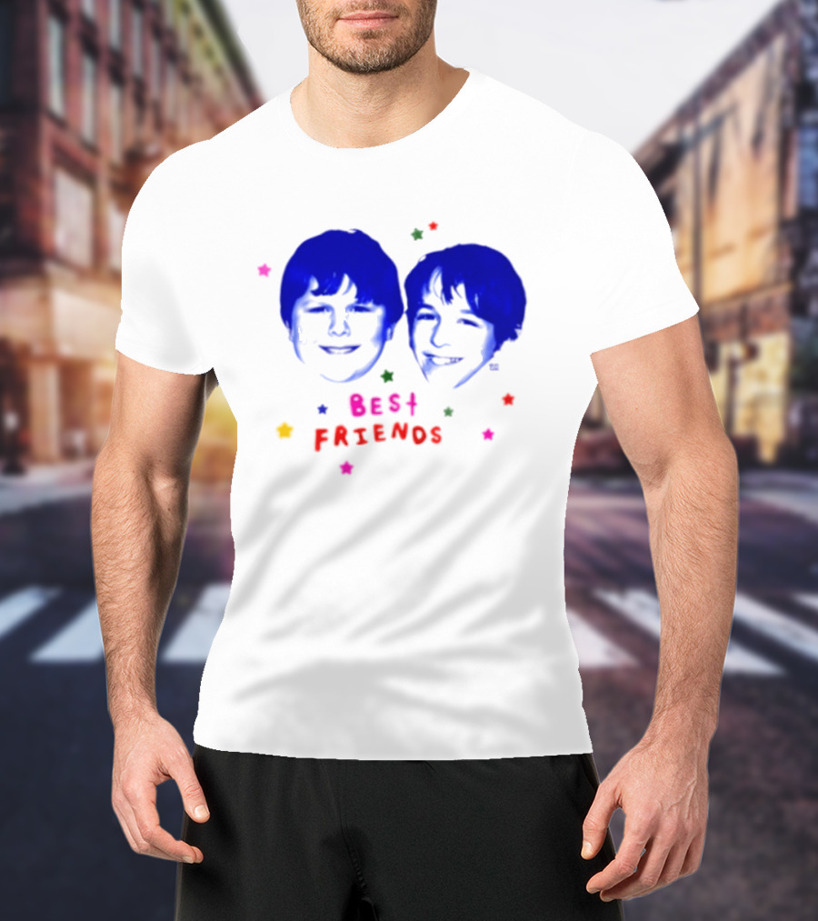 Best Friends Rowley Jefferson Greg Heffley Boatneck T-Shirt