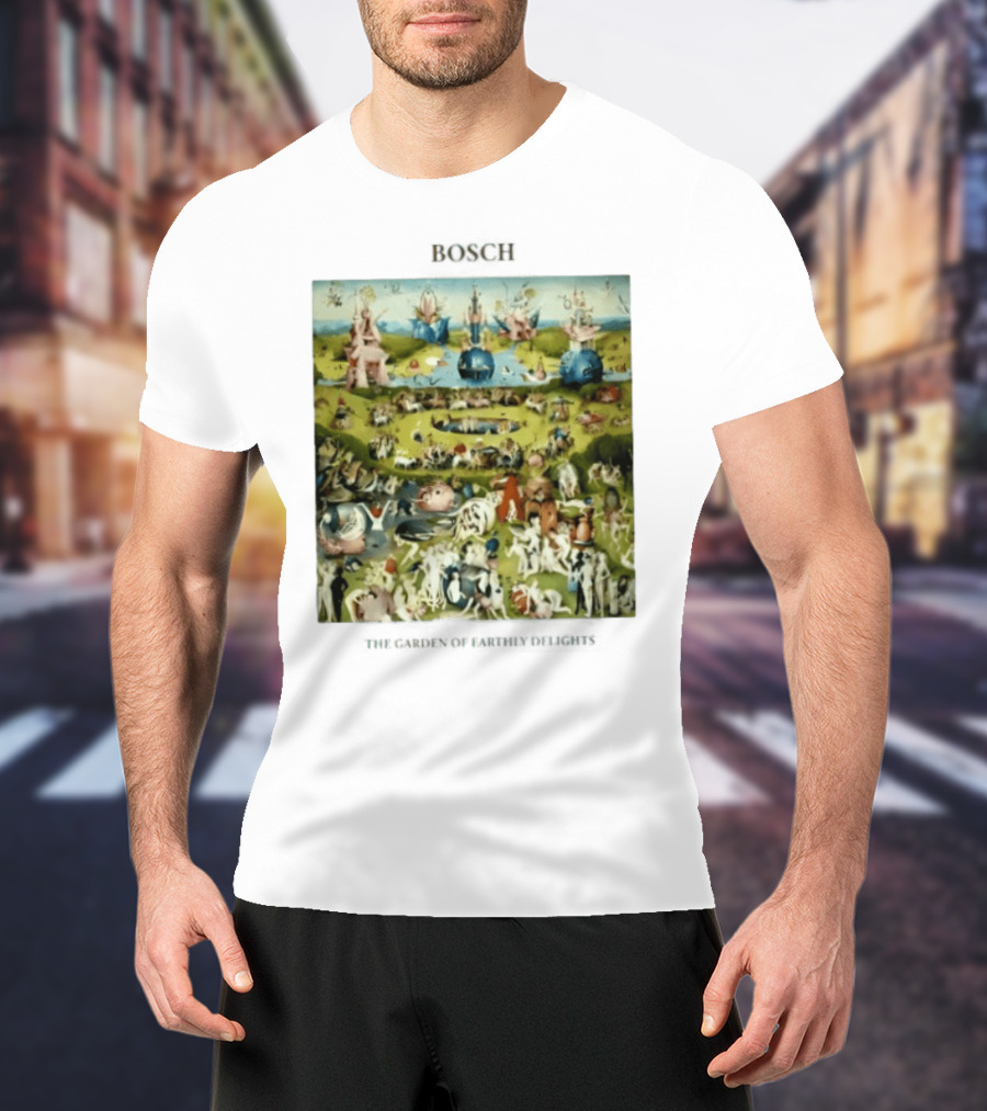 Bosch The Garden Of Earthly Delights Painting T-Shirt