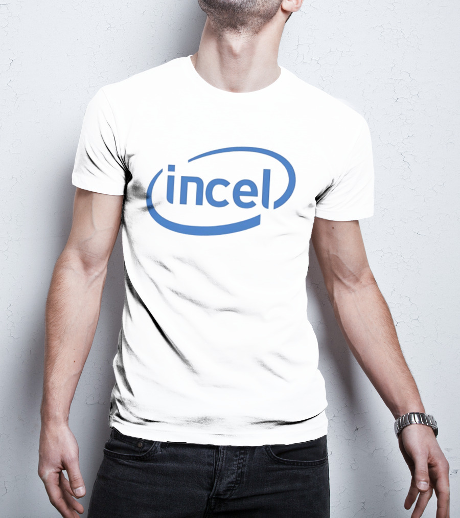 Incel Intel Logo Spoof T-Shirt