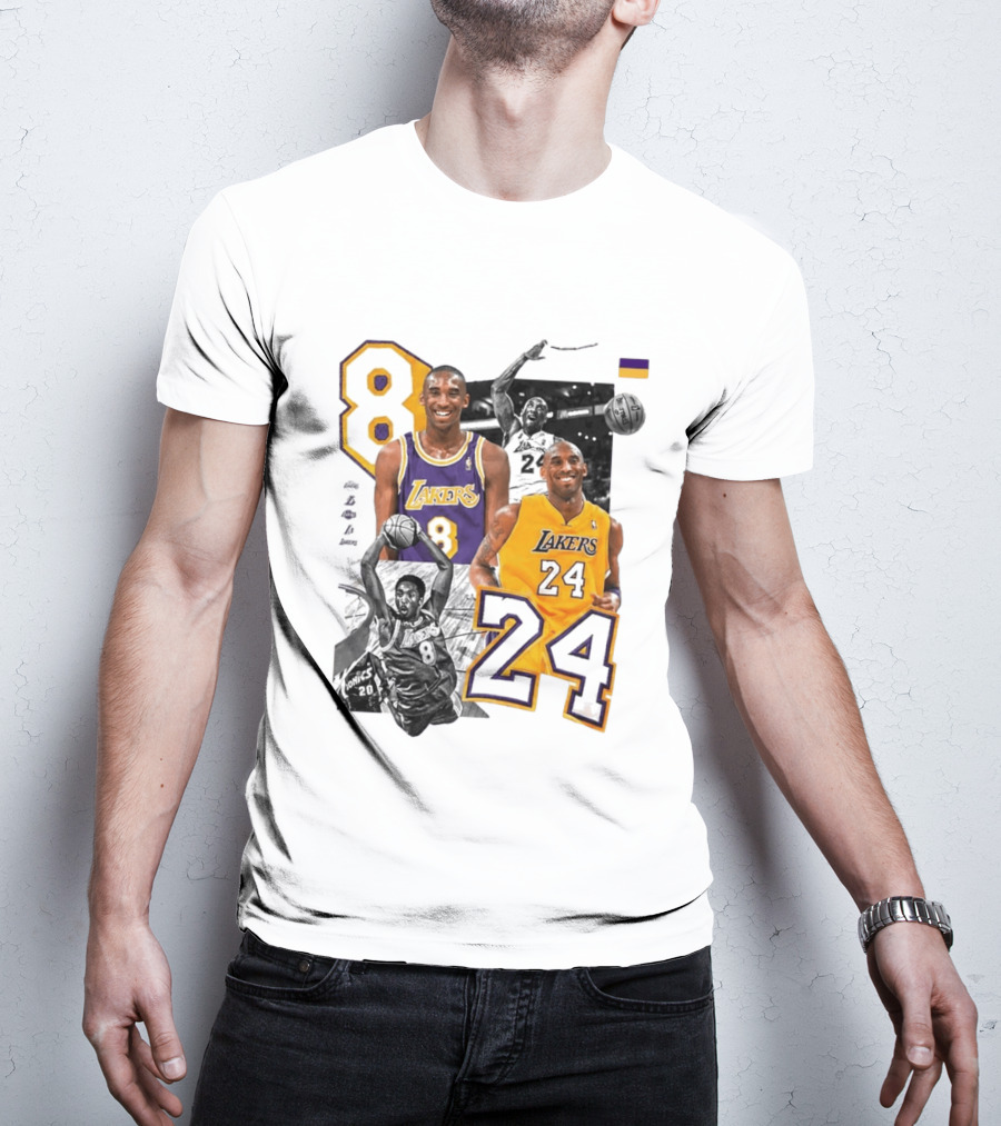 Kobe Bryant Los Angeles Lakers 8 24 Mamba Day T-Shirt