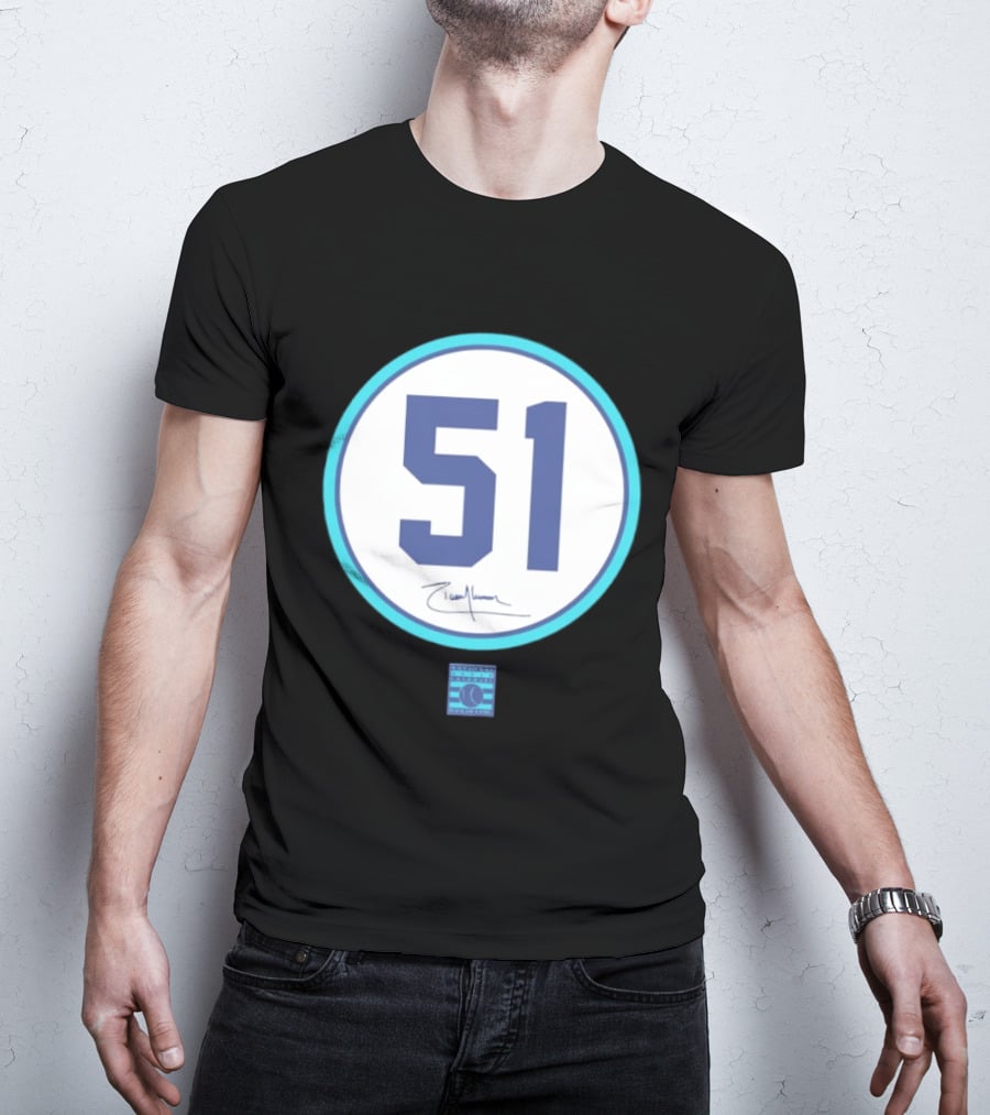Randy Johnson Seattle Mariners 51 2015 National Baseball Hall Of Fame Induction T-Shirt