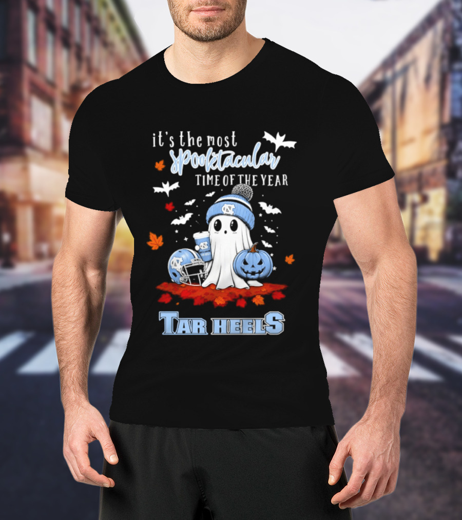 North Carolina Tar Heels Ghost Spooktacular Halloween 2026 Celebration T-Shirt