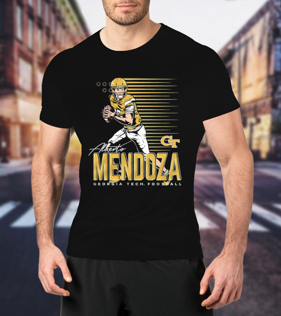 Alberto Mendoza Georgia Tech Football CT T-Shirt