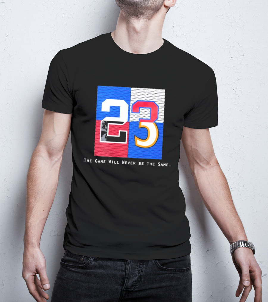 Shota Imanaga 23 The Game Will Never Be The Same Colorful Number Mashup T-Shirt