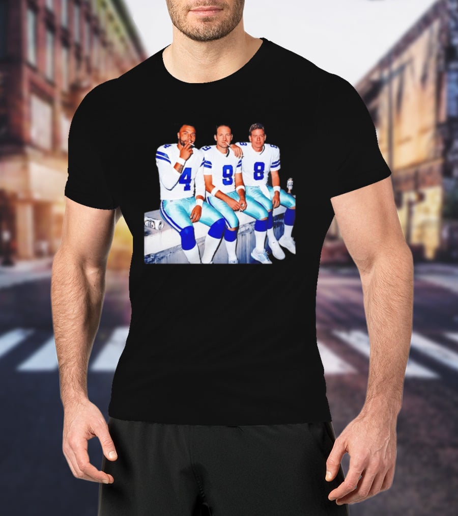 Klayton Adams Christian Parker Brandon Aubrey Dallas Cowboys Smoking Jerseys T-Shirt