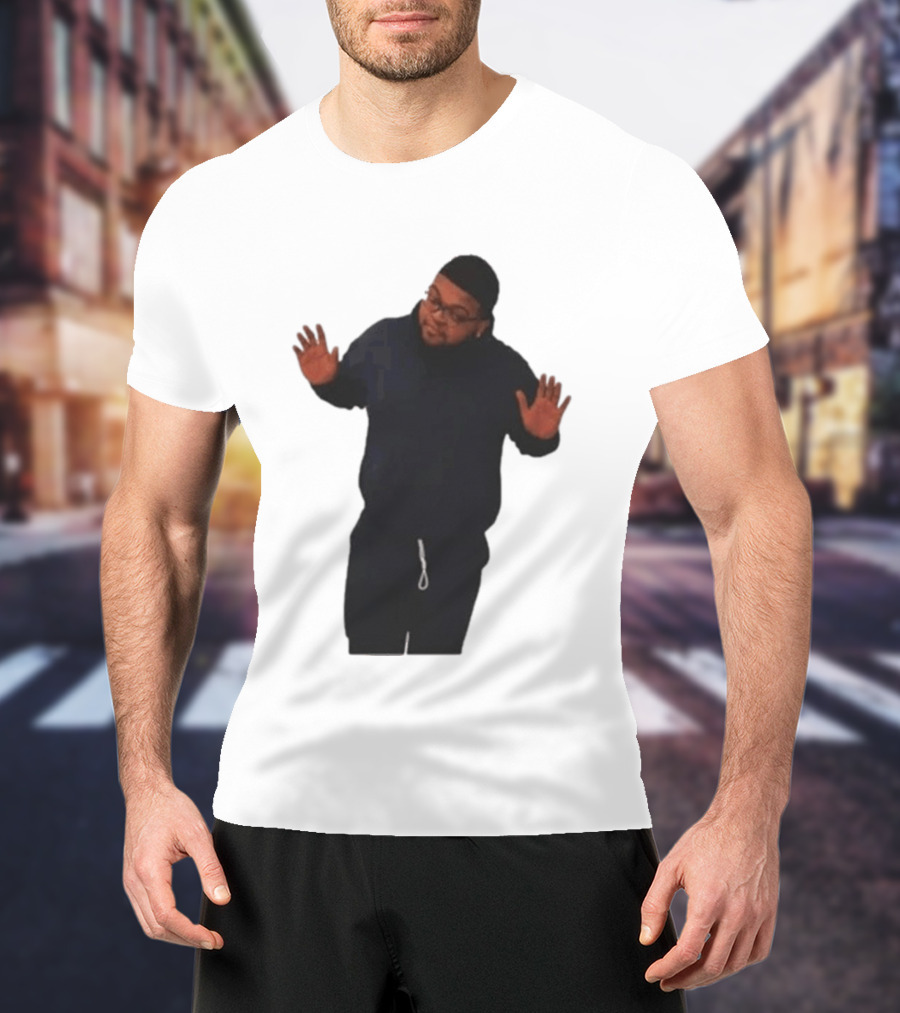 Druski Hands Up Viral Meme Pose T-Shirt