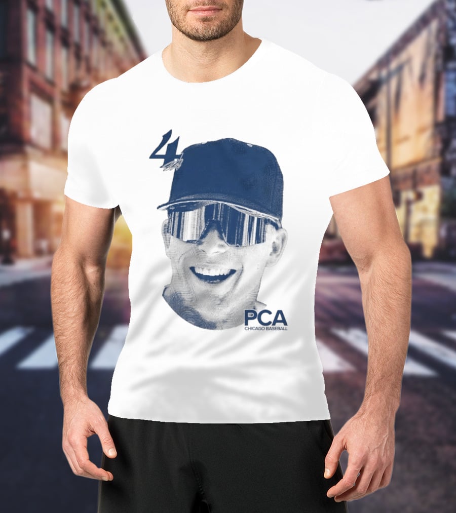PCA 4 Pete Crow Armstrong Chicago Cubs Baseball T-Shirt