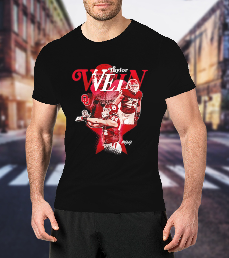 Taylor Wein Oklahoma Sooners Sooners Football OU 44 T-Shirt