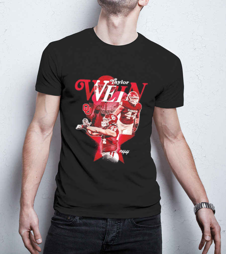 Taylor Wein Oklahoma Sooners Sooners Football OU 44 T-Shirt