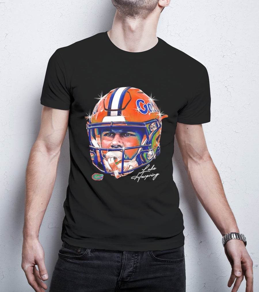 Florida Gators NCAA Football Helmet Swag Head T-Shirt