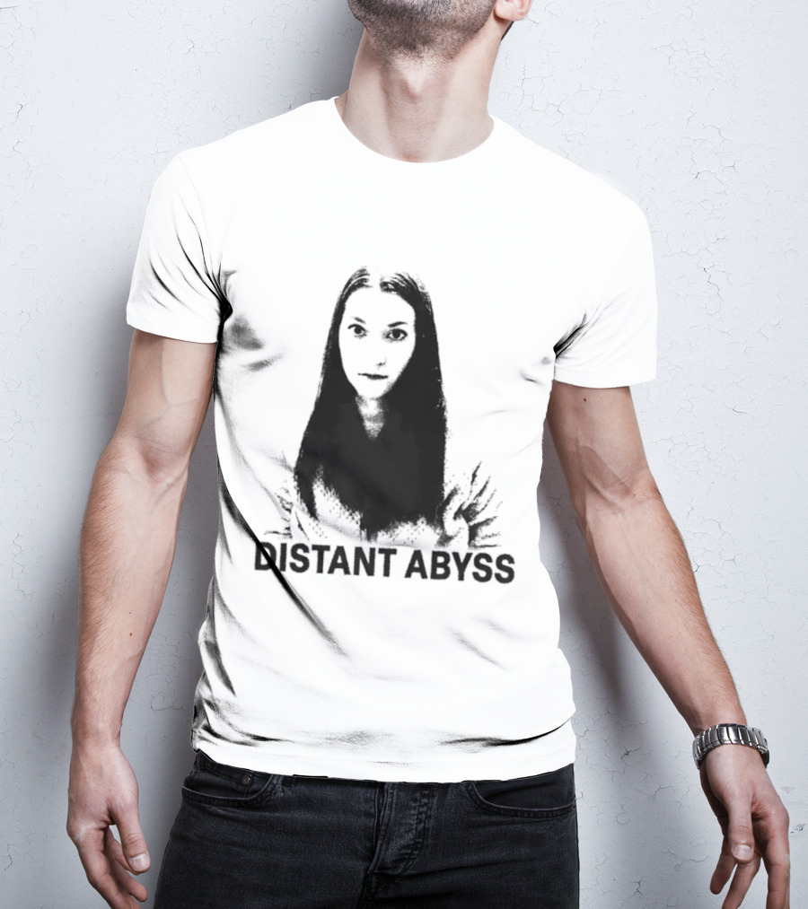 Distant Abyss Gothic Dark Aesthetic Minimalist T-Shirt