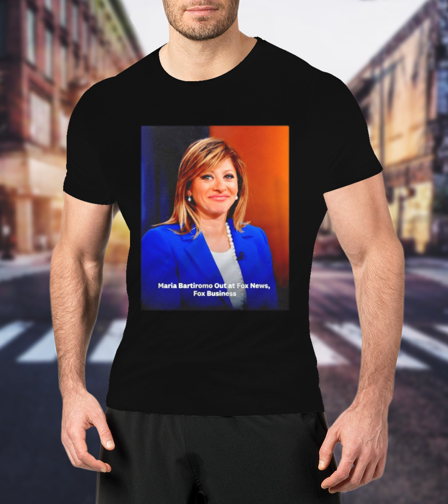 Maria Bartiromo Departure Fox Business News Media T-Shirt