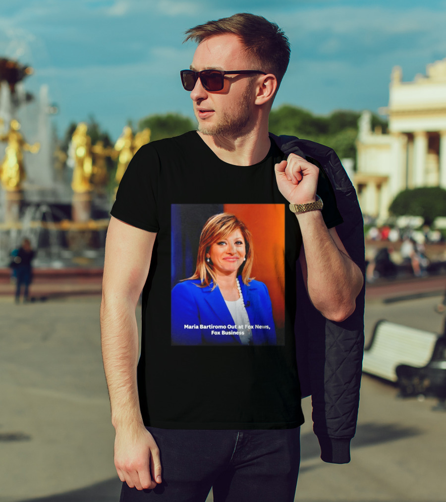 Maria Bartiromo Departure Fox Business News Media T-Shirt