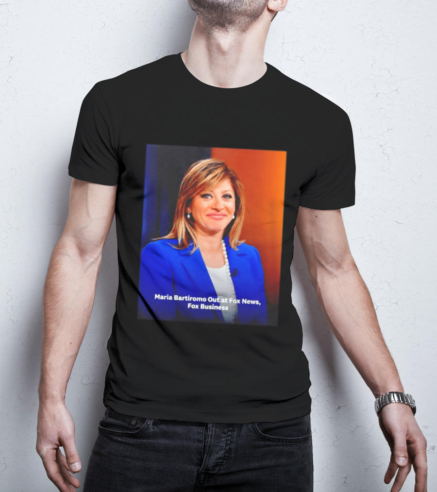 Maria Bartiromo Departure Fox Business News Media T-Shirt