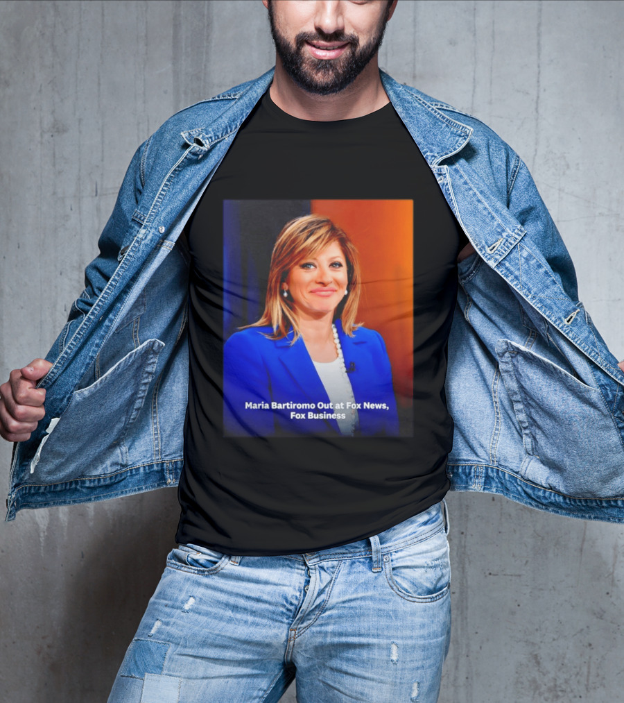 Maria Bartiromo Departure Fox Business News Media T-Shirt