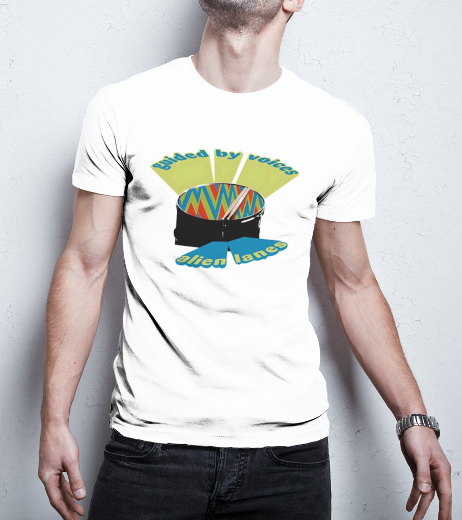 Guided By Voices Alien Lanes Drum Art TomTom T-Shirt