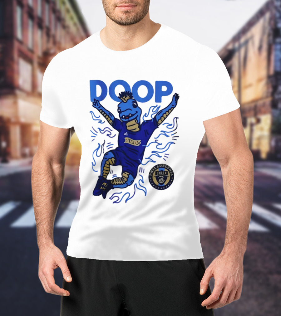Philadelphia Union Phang Doop Celebration Bimbo Soccer T-Shirt