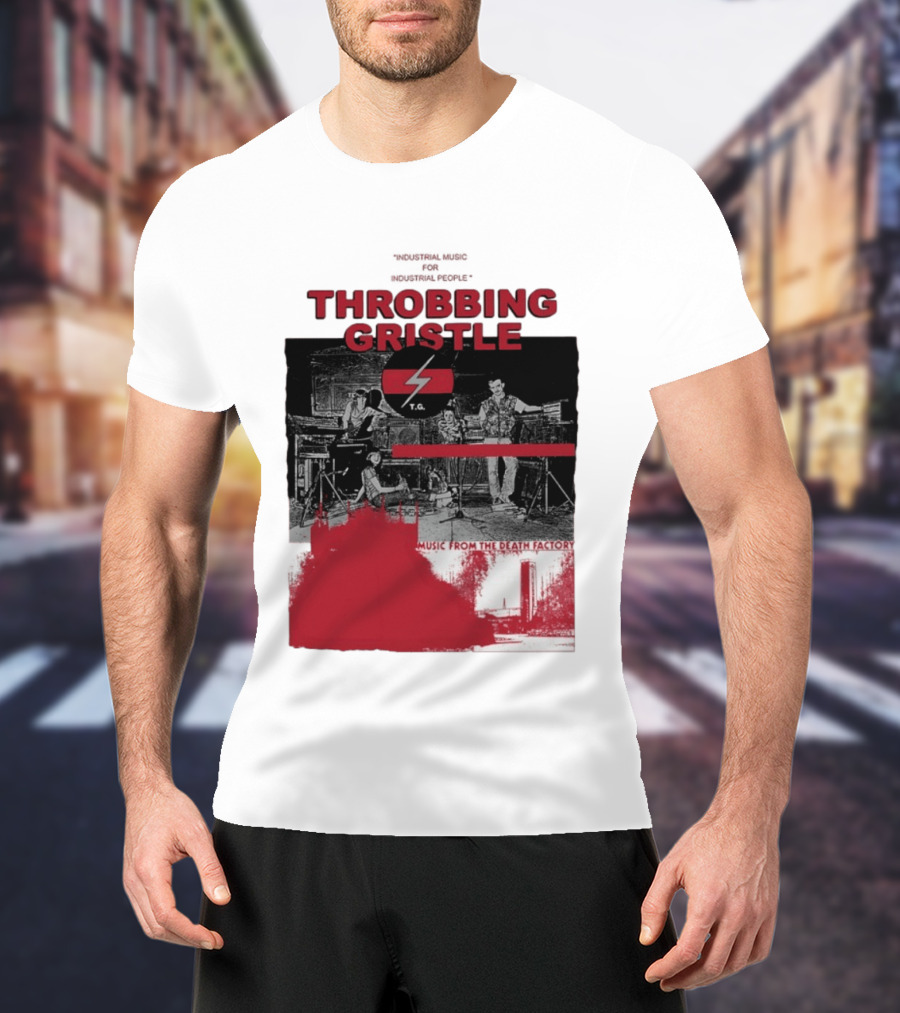 Throbbing Gristle T.G. Industrial Music From The Death Factory T-Shirt