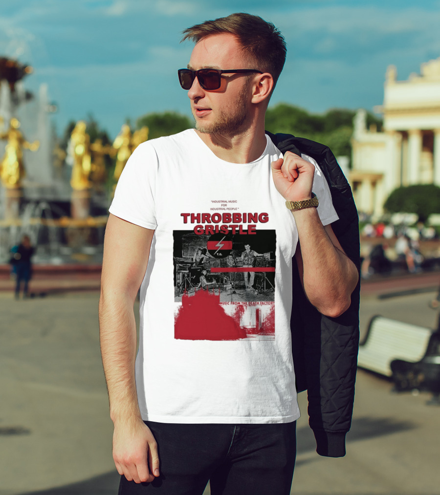 Throbbing Gristle T.G. Industrial Music From The Death Factory T-Shirt