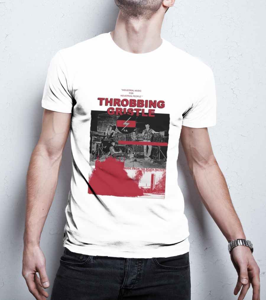 Throbbing Gristle T.G. Industrial Music From The Death Factory T-Shirt