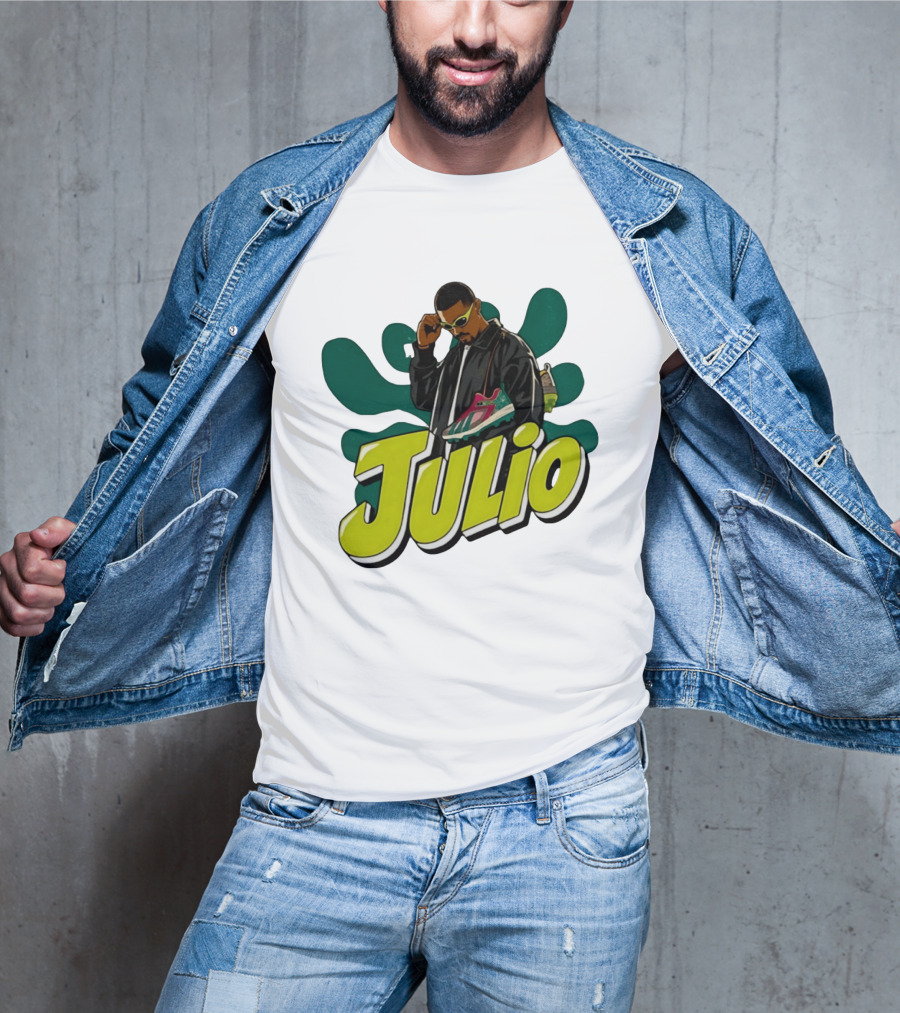 Seattle Mariners Julio Rodriguez Sneaker T-Shirt