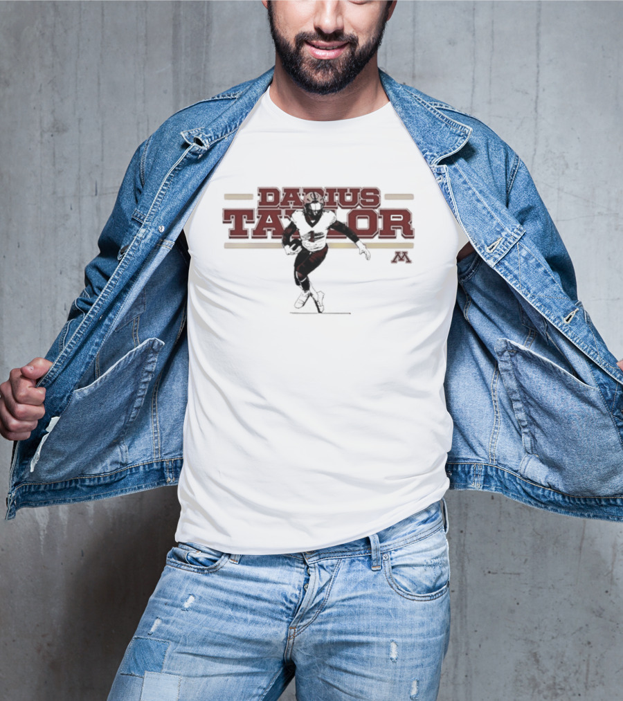 Darius Taylor Minnesota Golden Gophers Football Player Pose T-Shirt