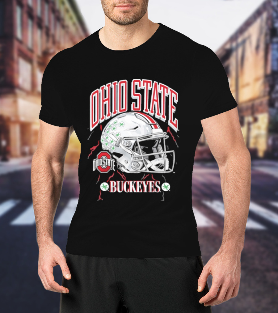 Ohio State Buckeyes 2026 College Gameday Football Helmet Buckeyes T-Shirt