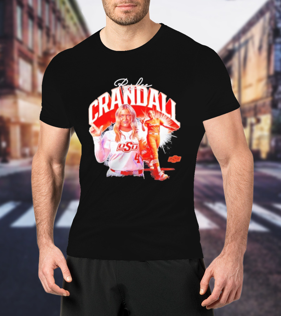 Rylee Crandall Oklahoma State Softball OSU Athlete T-Shirt