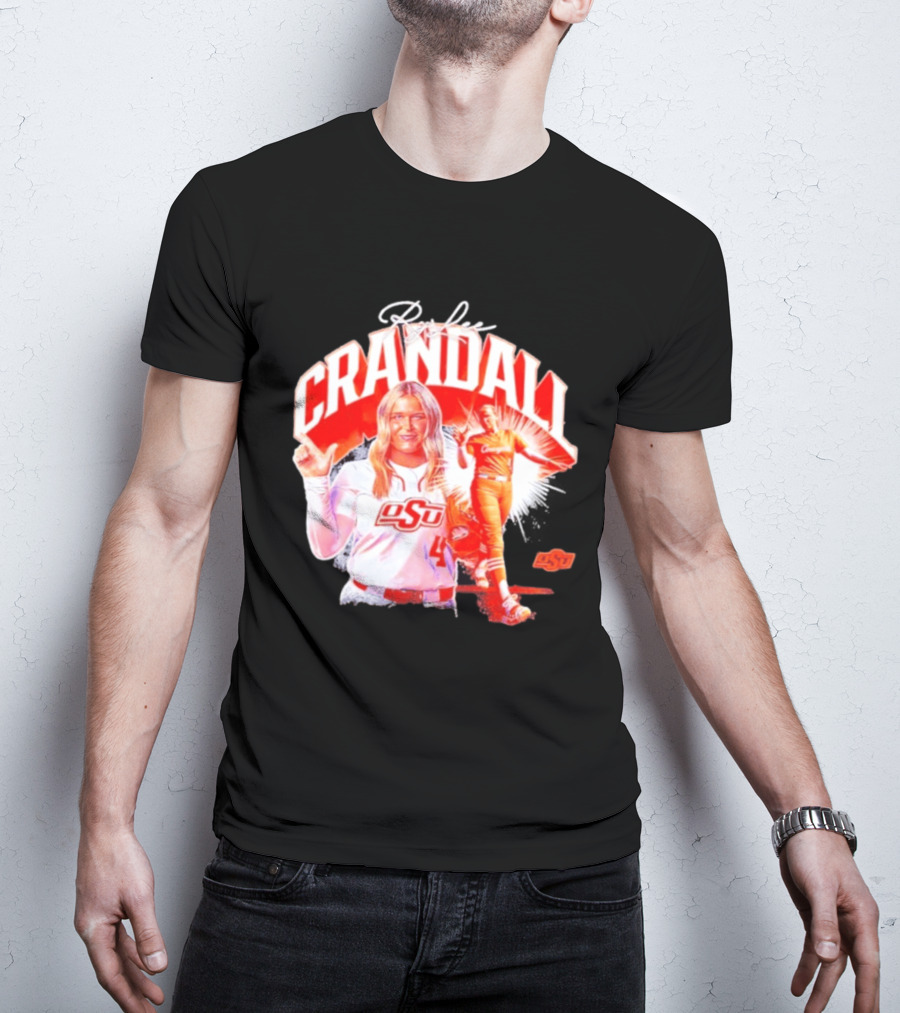 Rylee Crandall Oklahoma State Softball OSU Athlete T-Shirt