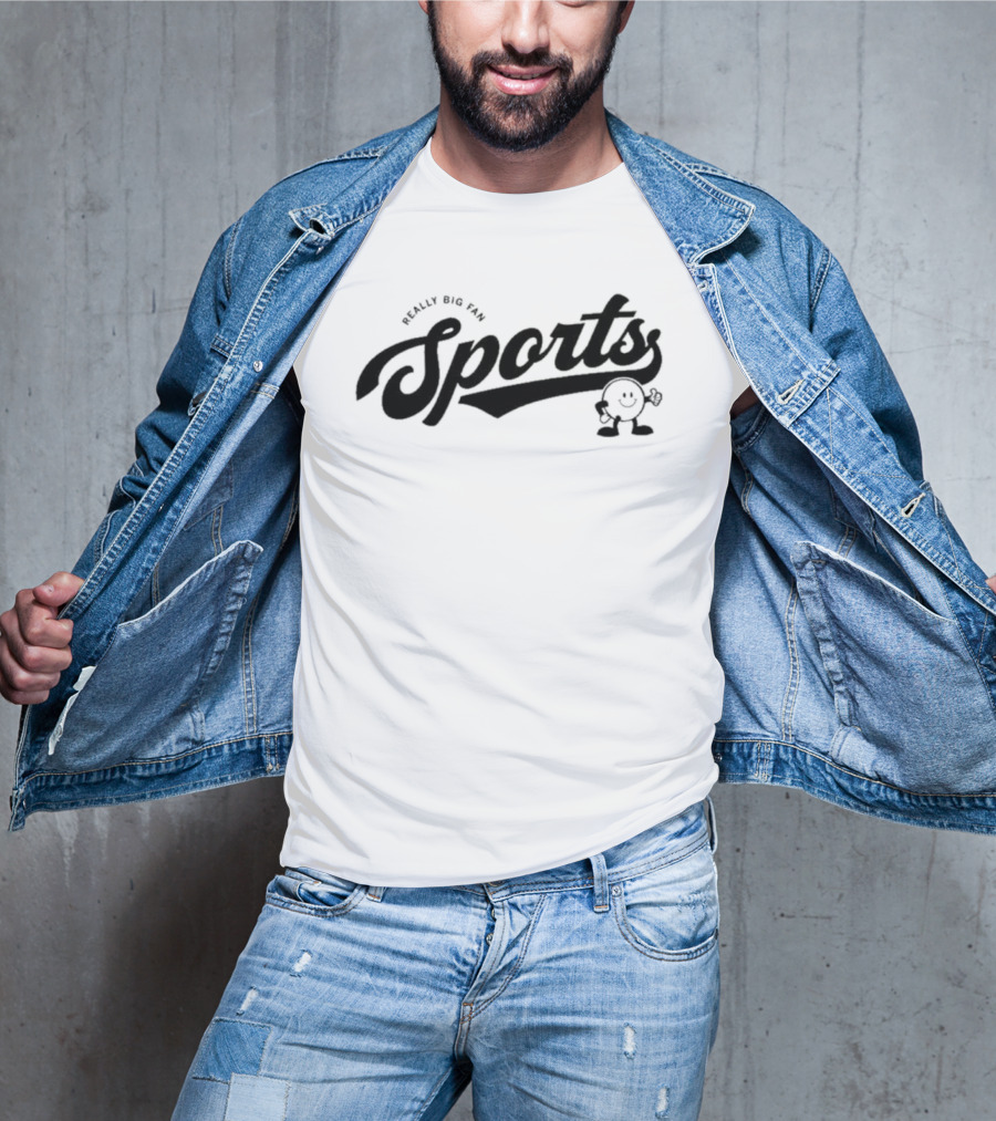 Really Big On The Sports Script T-Shirt