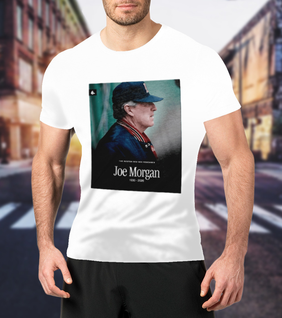 Boston Red Sox Honor Joe Morgan 1930 2026 MLB Memoriam T-Shirt