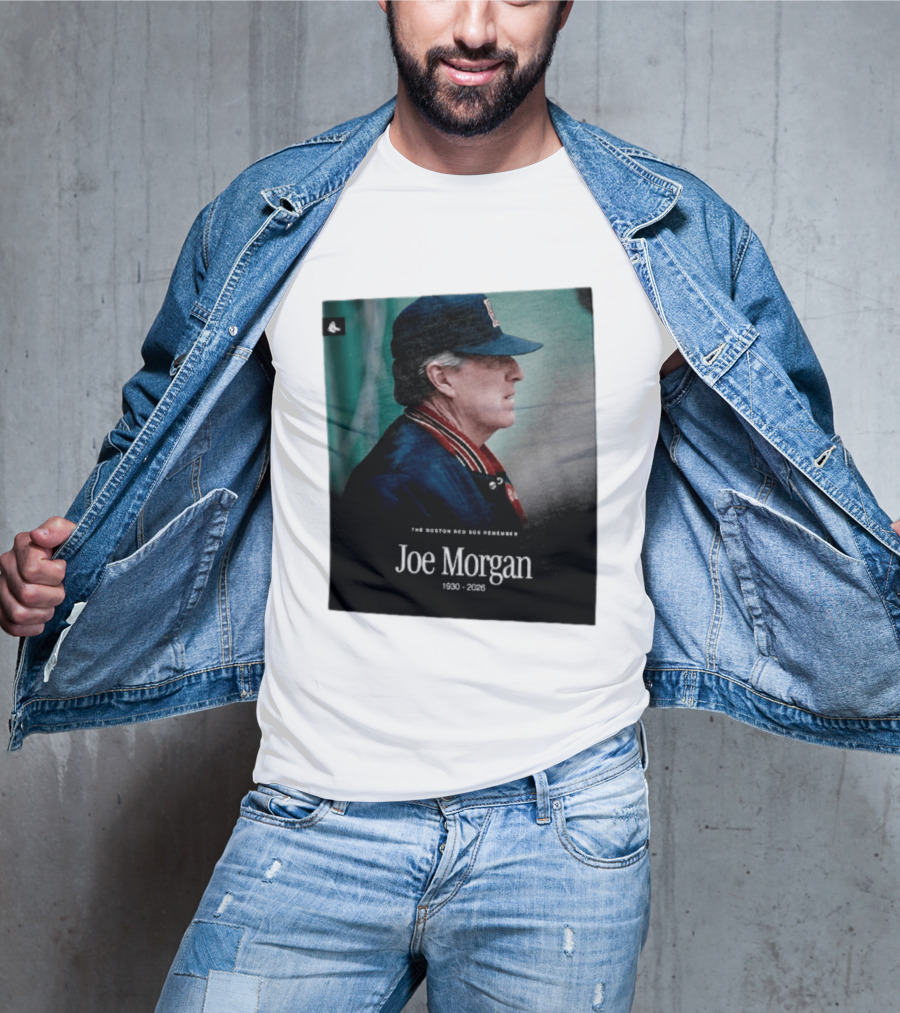 Boston Red Sox Honor Joe Morgan 1930 2026 MLB Memoriam T-Shirt