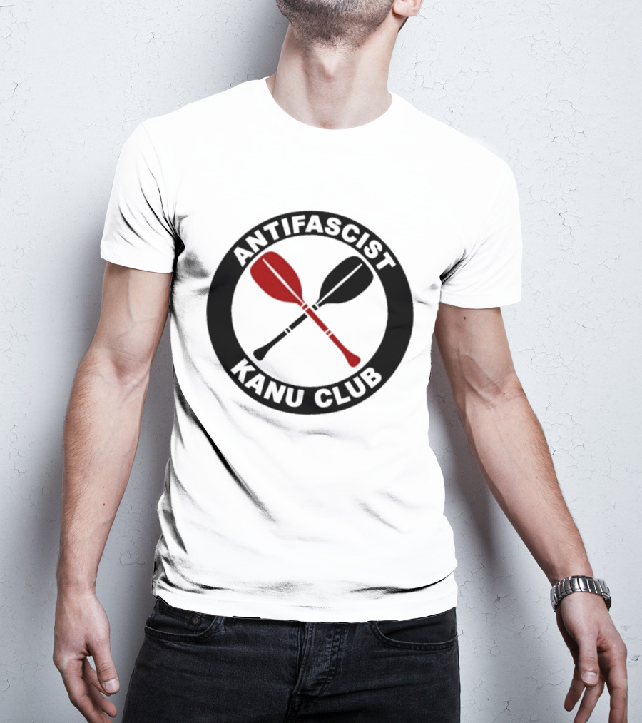 Antifascist Kanu Club Paddles T-Shirt