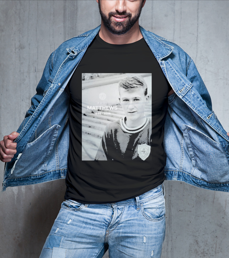 Paul Matthews 1946 2026 Memoriam Soccer Emblem Rugby T-Shirt