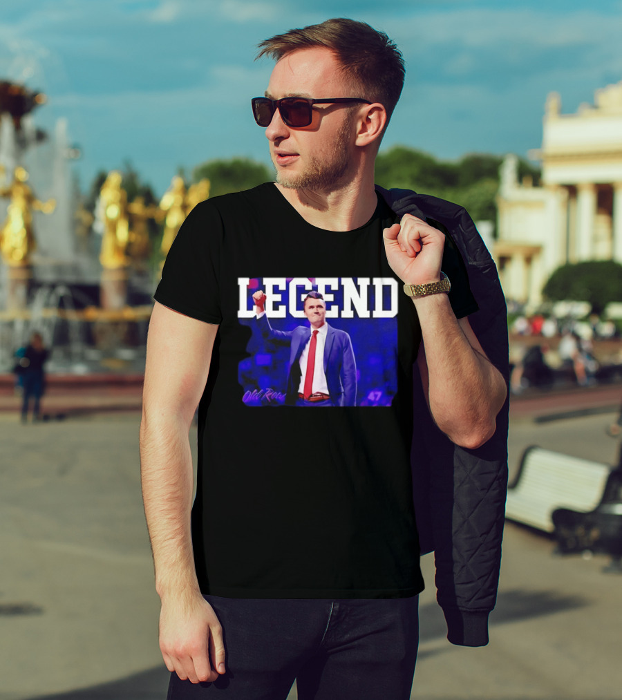 Charlie Kirk Old Row Legend 47 T-Shirt