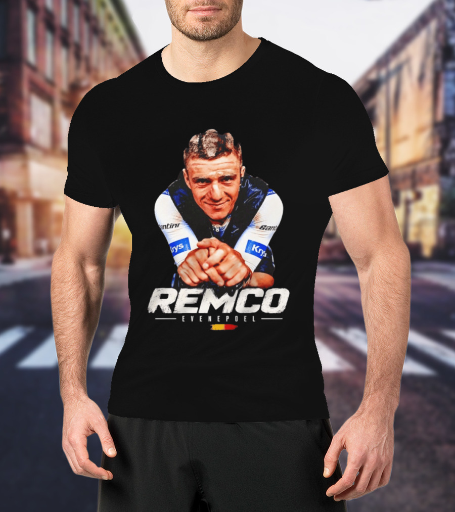 REMCO Evenepoel Belgium Cyclist Santini Krys T-Shirt