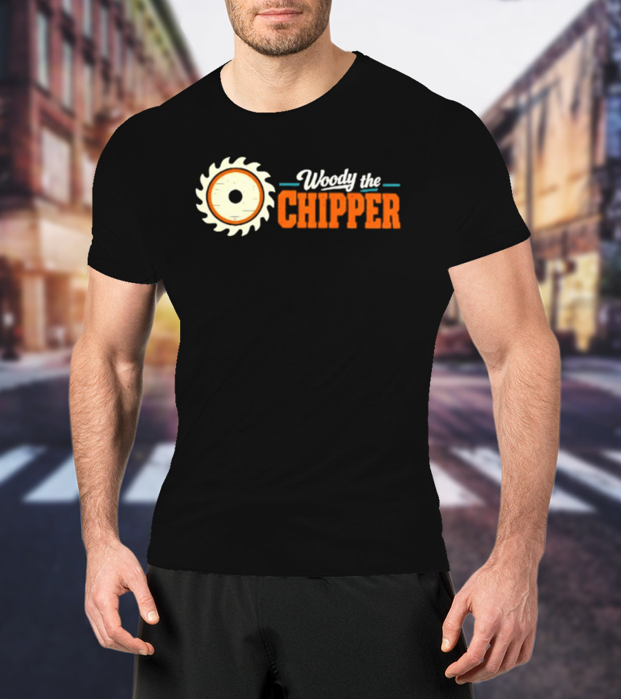 Woody The Chipper Saw Blade Circular T-Shirt
