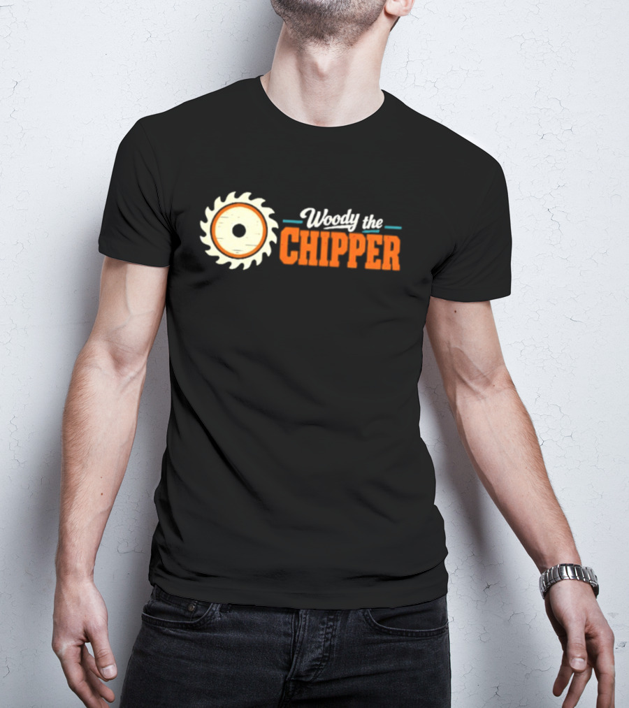 Woody The Chipper Saw Blade Circular T-Shirt