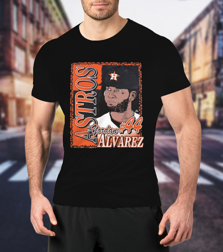 Astros Yordan Alvarez #44 Houston Baseball T-Shirt