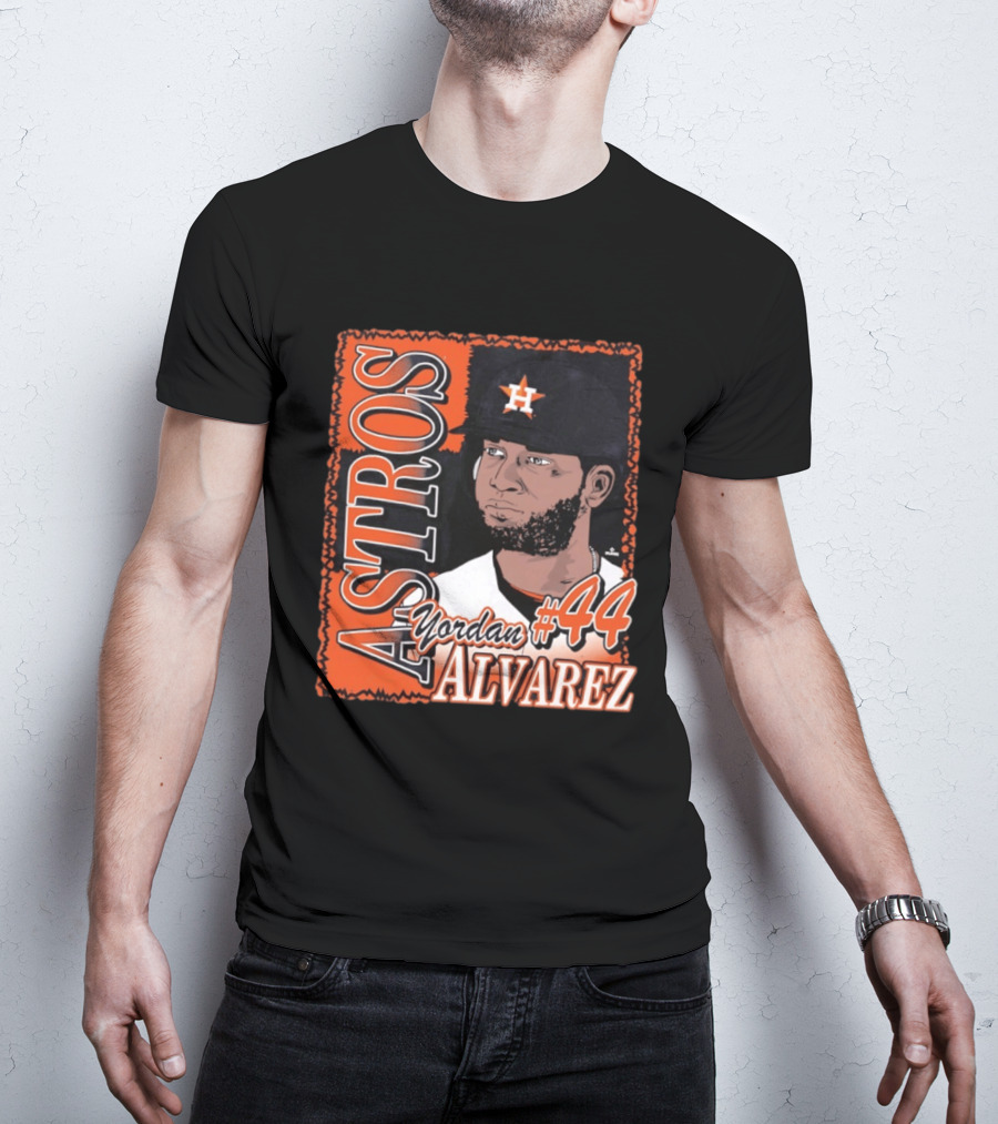 Astros Yordan Alvarez #44 Houston Baseball T-Shirt