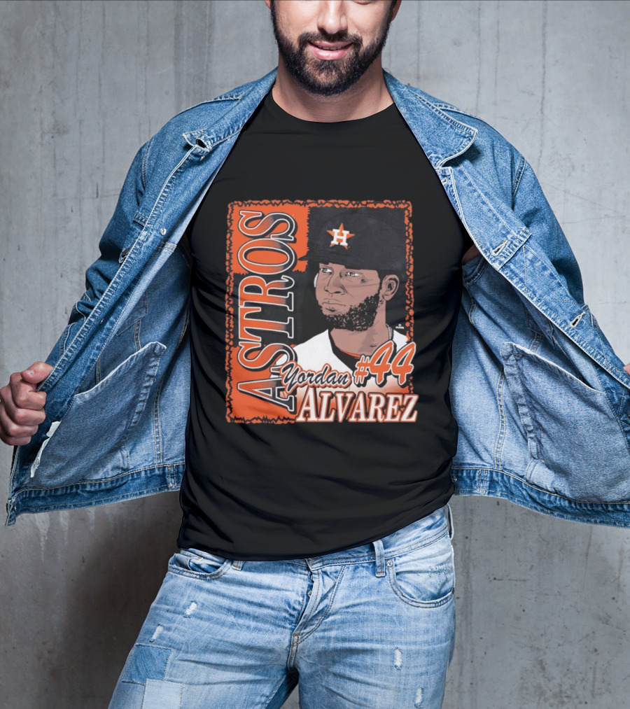 Astros Yordan Alvarez #44 Houston Baseball T-Shirt