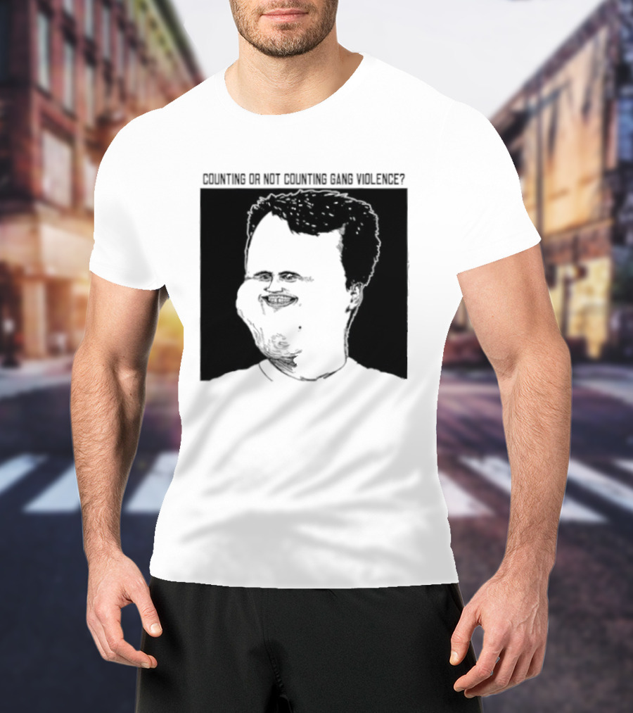 Charlie Kirk Counting Or Not Counting Gang Violence T-Shirt