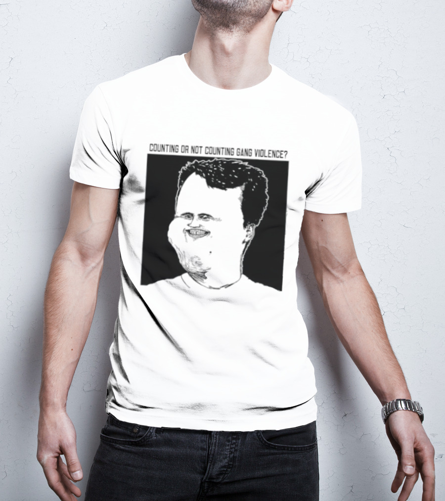 Charlie Kirk Counting Or Not Counting Gang Violence T-Shirt