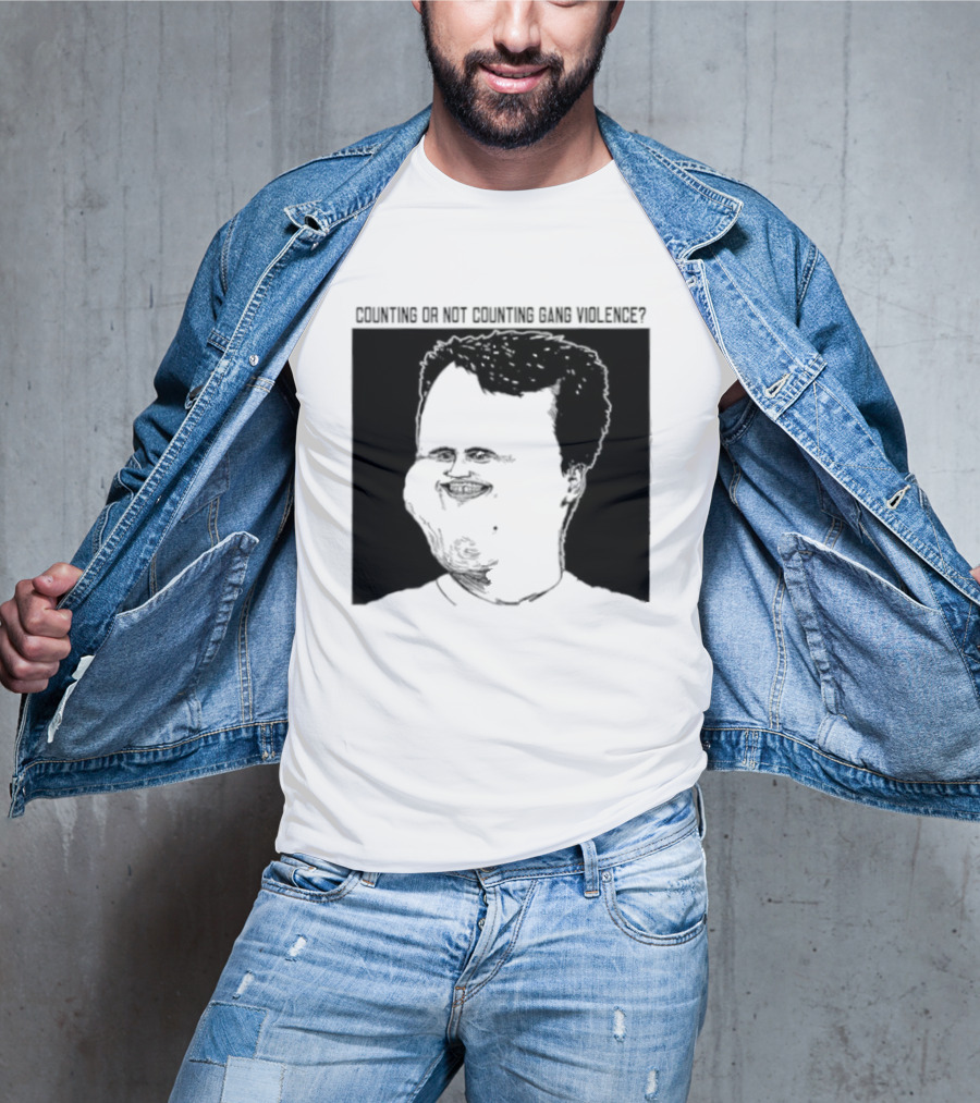 Charlie Kirk Counting Or Not Counting Gang Violence T-Shirt
