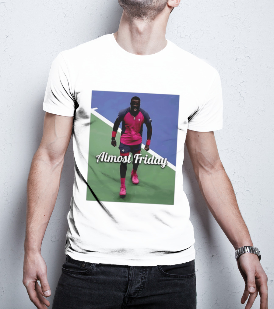 Frances Tiafoe Big FOE Almost Friday Tennis T-Shirt