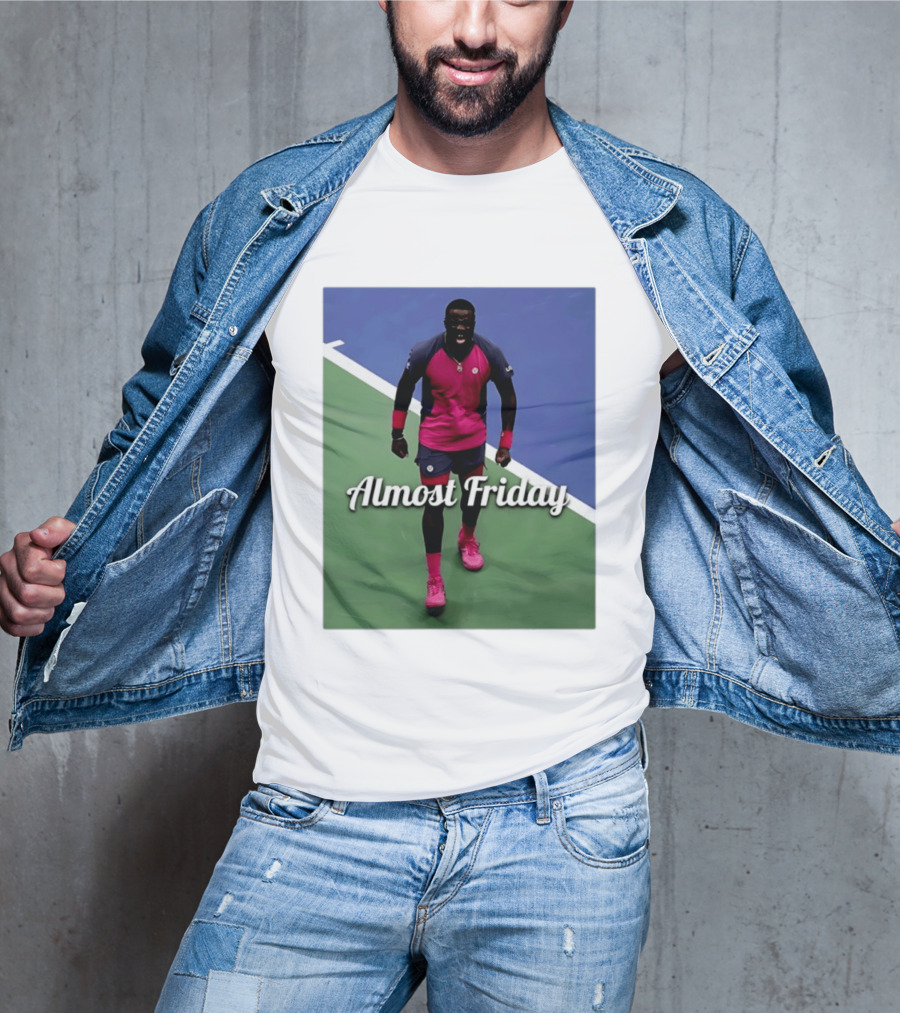 Frances Tiafoe Big FOE Almost Friday Tennis T-Shirt