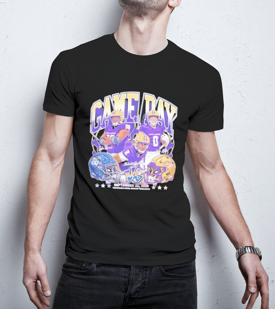 Game Day Nakian Jackson Cole Keller Tyler Brown JMU Vs ODU September 26 2026 T-Shirt