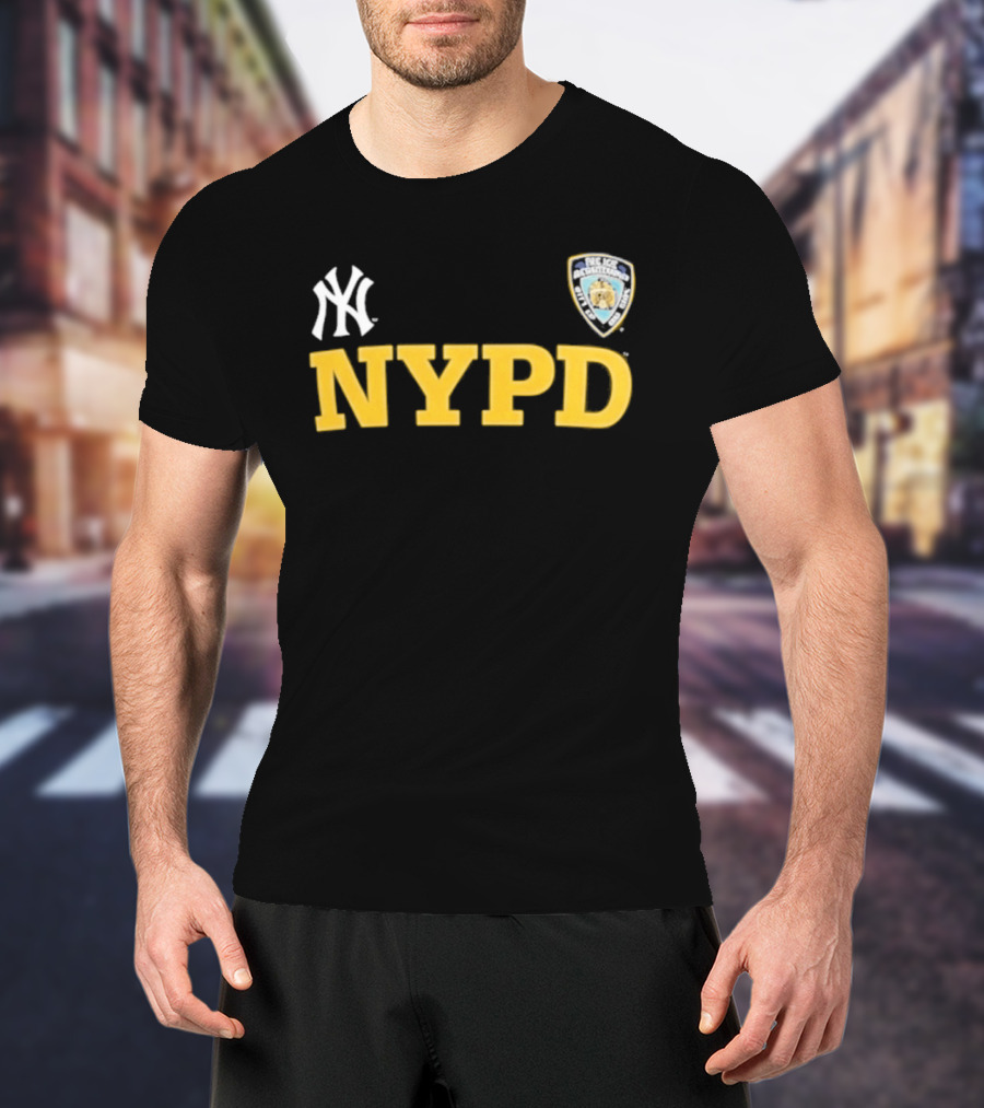 NY Yankees NYPD Honor 911 First Responders 2026 T-Shirt