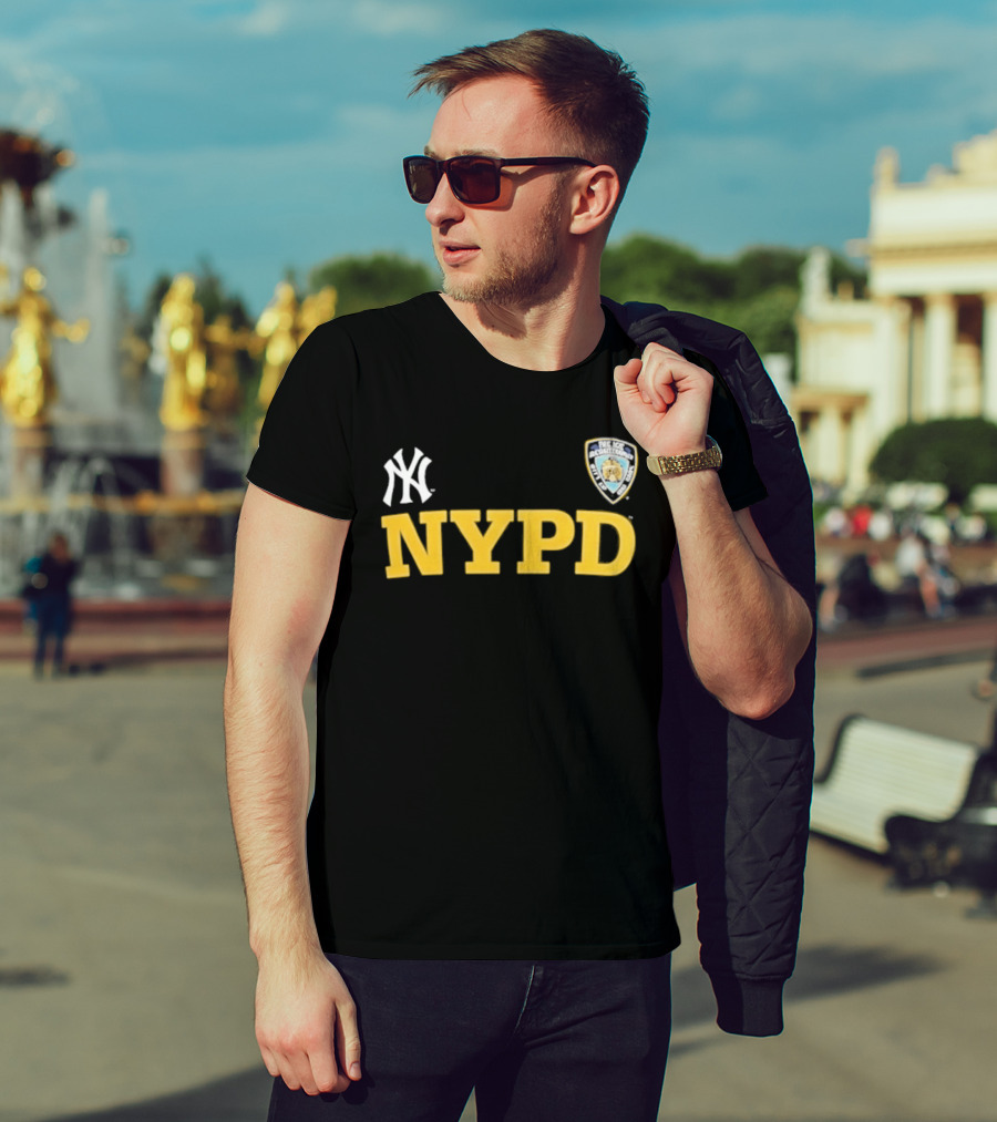 NY Yankees NYPD Honor 911 First Responders 2026 T-Shirt